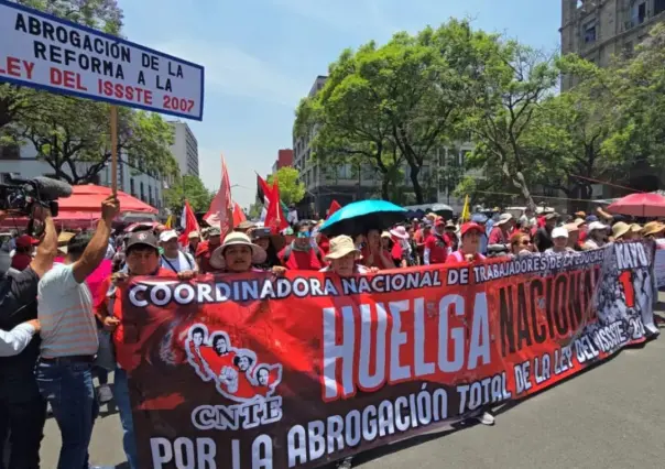 Continúan las protestas del CNTE; este lunes tomarán las casetas de CDMX