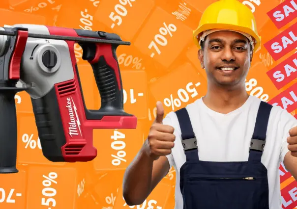 The Home Depot te regala un kit de batería en la compra de un rotomartillo Milwaukee