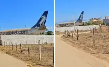 VIDEO | Sorprende misterioso avión abandonado en Nayarit