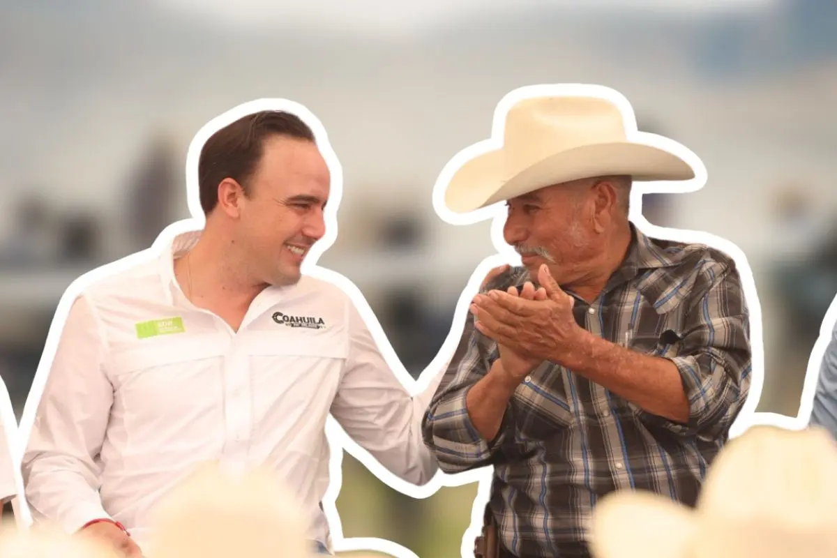 Manolo Jiménez fortalece apoyo a ganaderos en Coahuila / Foto: Gobierno de Coahuila | Canva