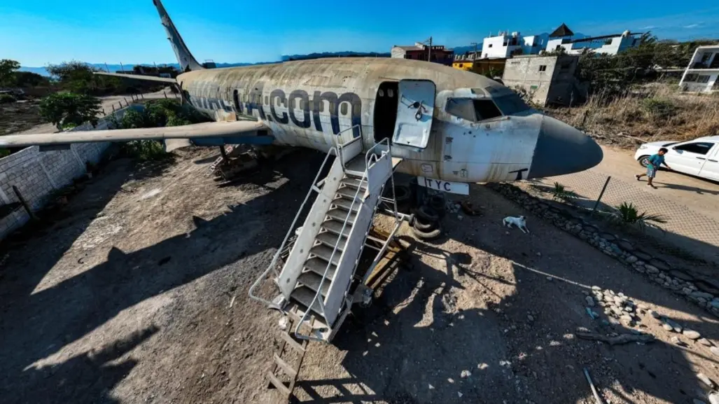 Así es el misterioso avión abandonado en Nayarit: características y lo que se sabe