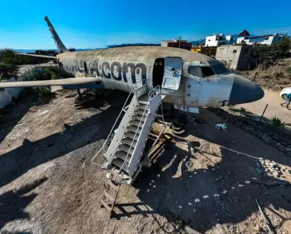 Así es el misterioso avión abandonado en Nayarit: características y lo que se sabe