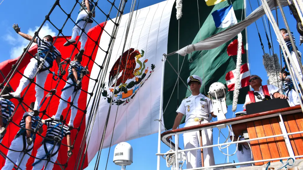 Buque Escuela Cuauhtémoc: piloto estadounidense estaba a cargo del manejo, revela Semar