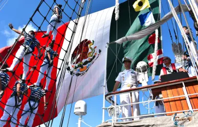 Buque Escuela Cuauhtémoc: piloto estadounidense estaba a cargo del manejo, revela Semar