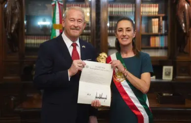 Así fue el primer encuentro entre Claudia Sheinbaum y Ron Johnson, embajador de EEUU