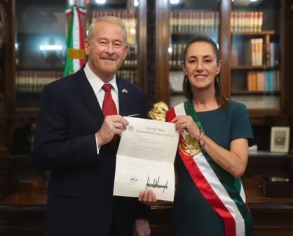 Así fue el primer encuentro entre Claudia Sheinbaum y Ron Johnson, embajador de EEUU