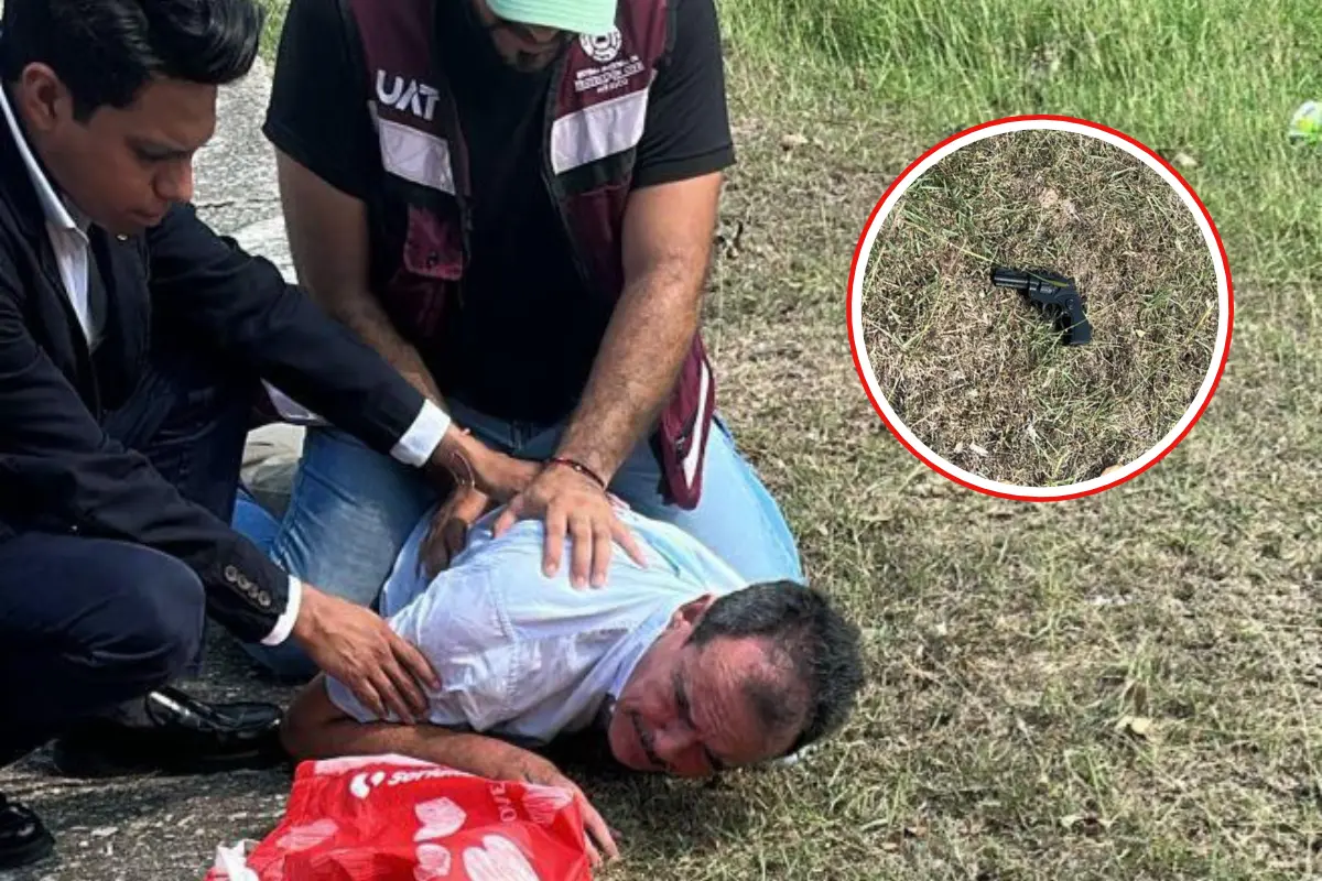 El detenido fue puesto a disposición de la Guardia Estatal | Foto: Axel Hassel