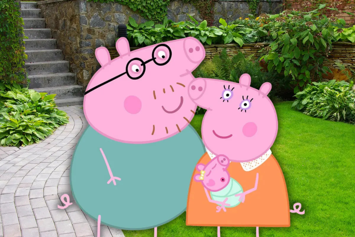 La familia Pig da la bienvenida a Evie (Foto: IG @officialpeppa / Canva)