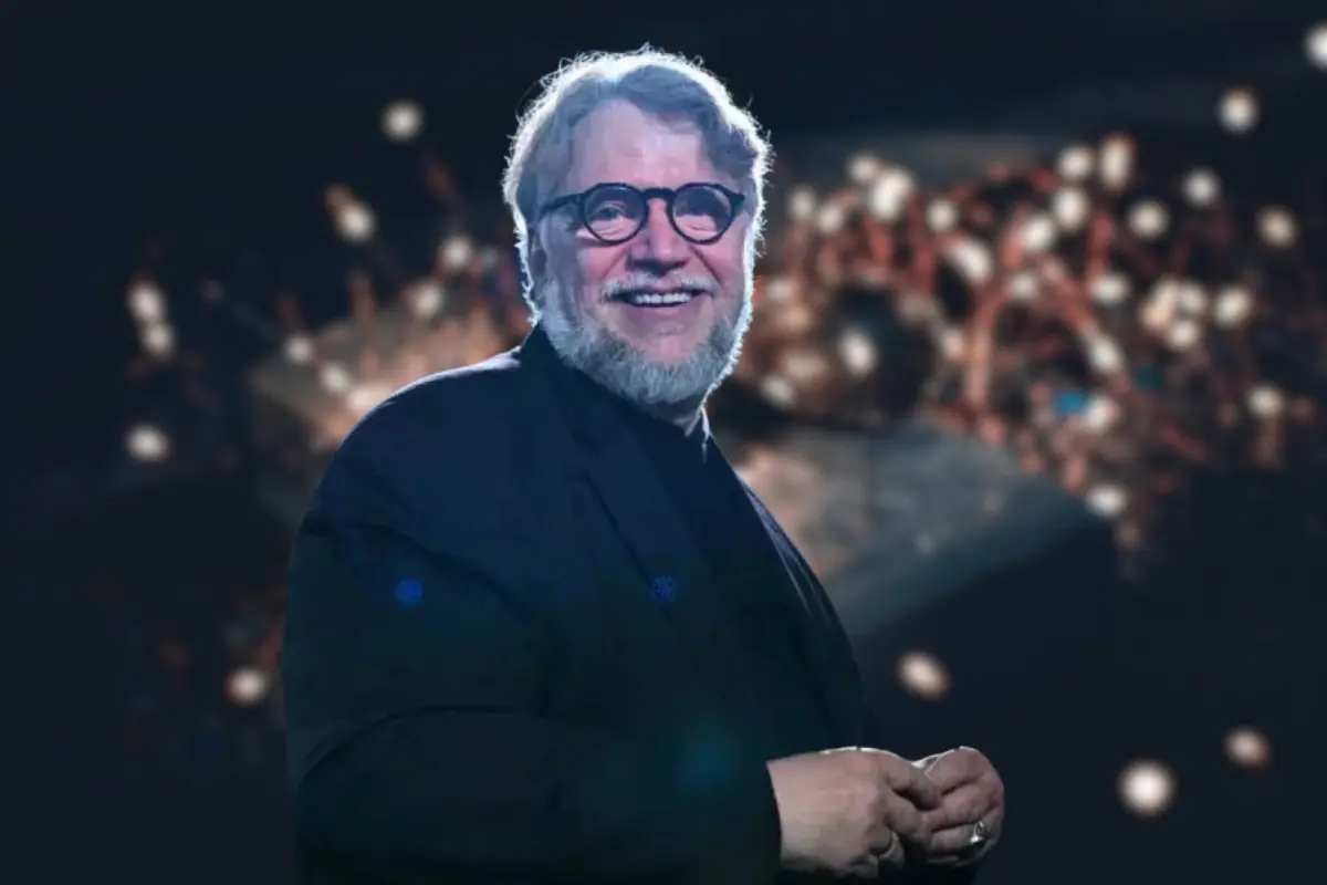 Guillermo del Toro posando para foto (Foto IG @gdtreal / Canva)