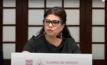Conferencia de prensa de Clara Brugada sobre el asesinato de funcionarios de la CDMX