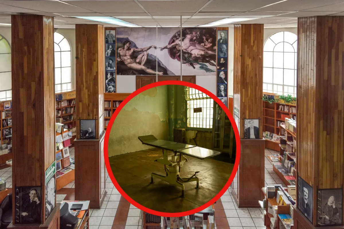 Este edificio actualmente es una librería, pero antiguamente fue un hotel y posteriormente un hospital. Foto: UJED.