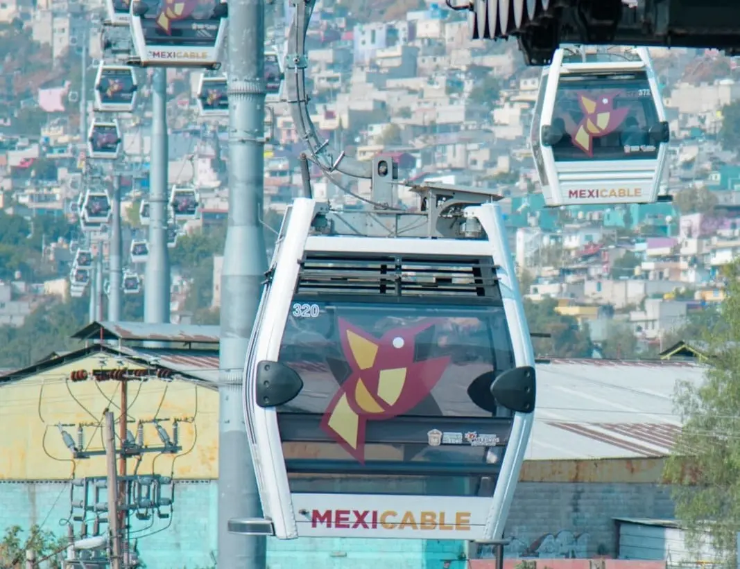 Línea 3 del Mexicable conectará zonas altas de Naucalpan con el transporte público metropolitano. Imagen: GEM