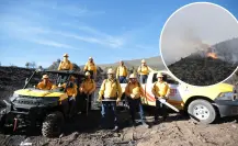 Cinco incendios forestales en Coahuila movilizan a brigadistas y autoridades