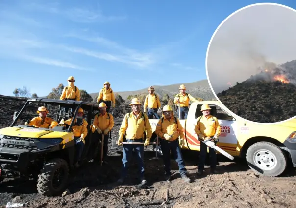 Cinco incendios forestales en Coahuila movilizan a brigadistas y autoridades