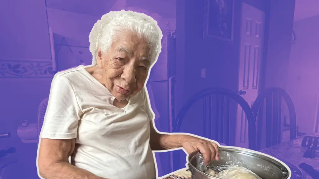 La abuelita de 87 años que vende tamales en Apodaca para subsistir