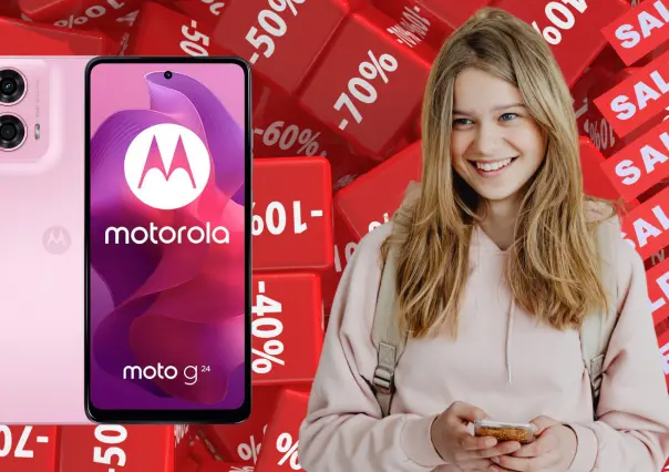 Liverpool tiene este Motorola G24 con el 40% de descuento