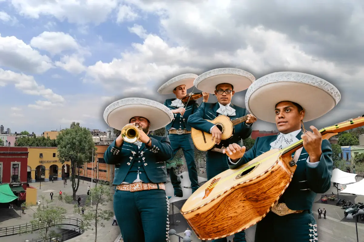 De fondo Garibaldi, mariachis. Foto: Maps (Lucy Hurtado) | Canva