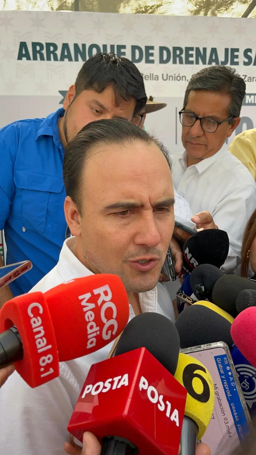 Manolo Jiménez en entrevista con medios de comunicación / Foto: Marco Juárez 