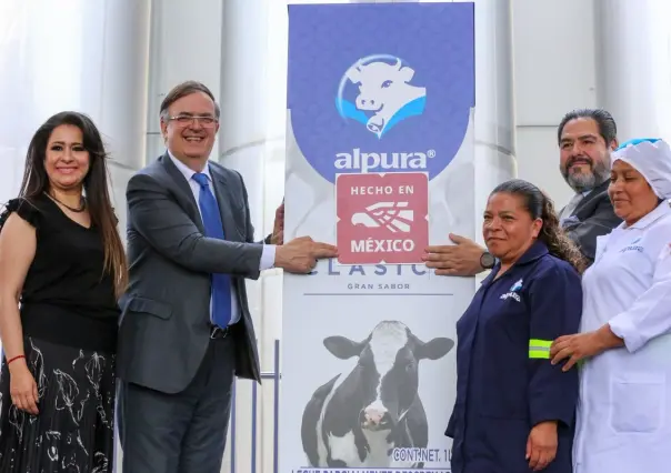 Marcelo Ebrard anuncia integración de Alpura a Hecho en México