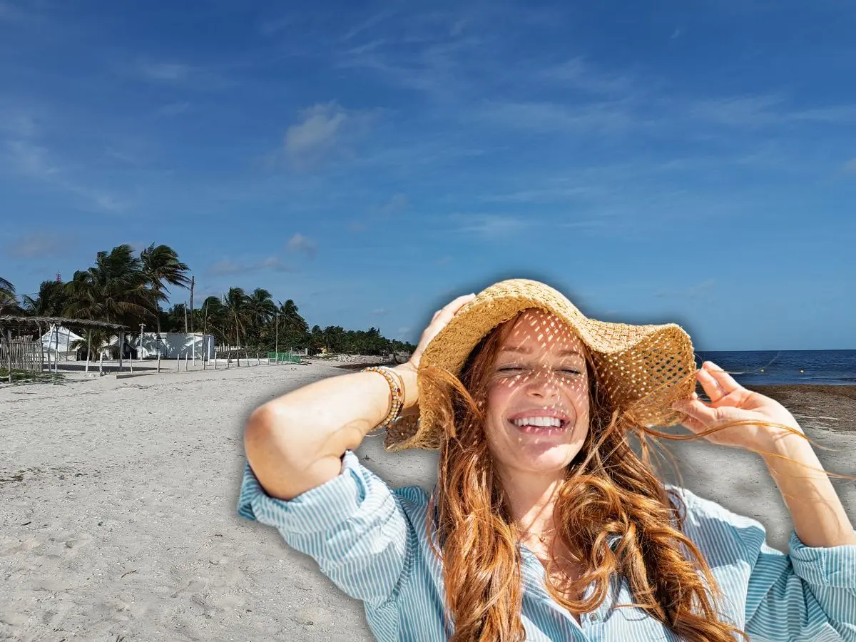 Las playas en Yucatán son los lugares ideales para alejarse de la ola de calor que afecta a las zonas urbanas, pero hay algunas donde se disfruta más la frescura.- Fuente San Crisanto Beach