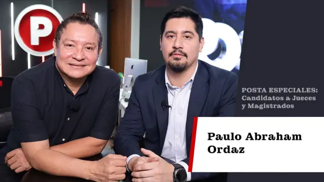 Paulo Abraham Ordaz busca ser magistrado electoral y tener una justicia sin tecnicismos