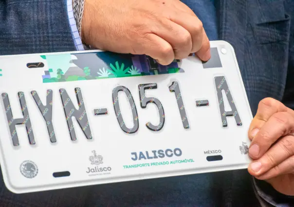 Placas vehiculares en Jalisco ¿cuáles láminas pueden circular?
