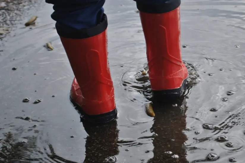 Es crucial encontrar formas efectivas de proteger tus zapatos durante la temporada de lluvias y mantenerlos en buen estado. Foto: Canva