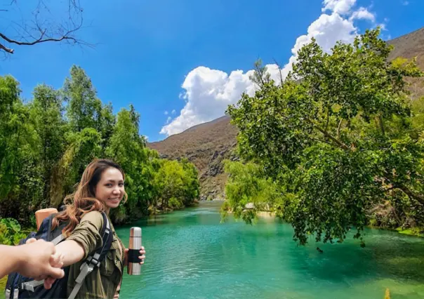 Este es el majestuoso río de agua turquesa que puedes disfrutar a solo 12 kilómetros de Jaumave