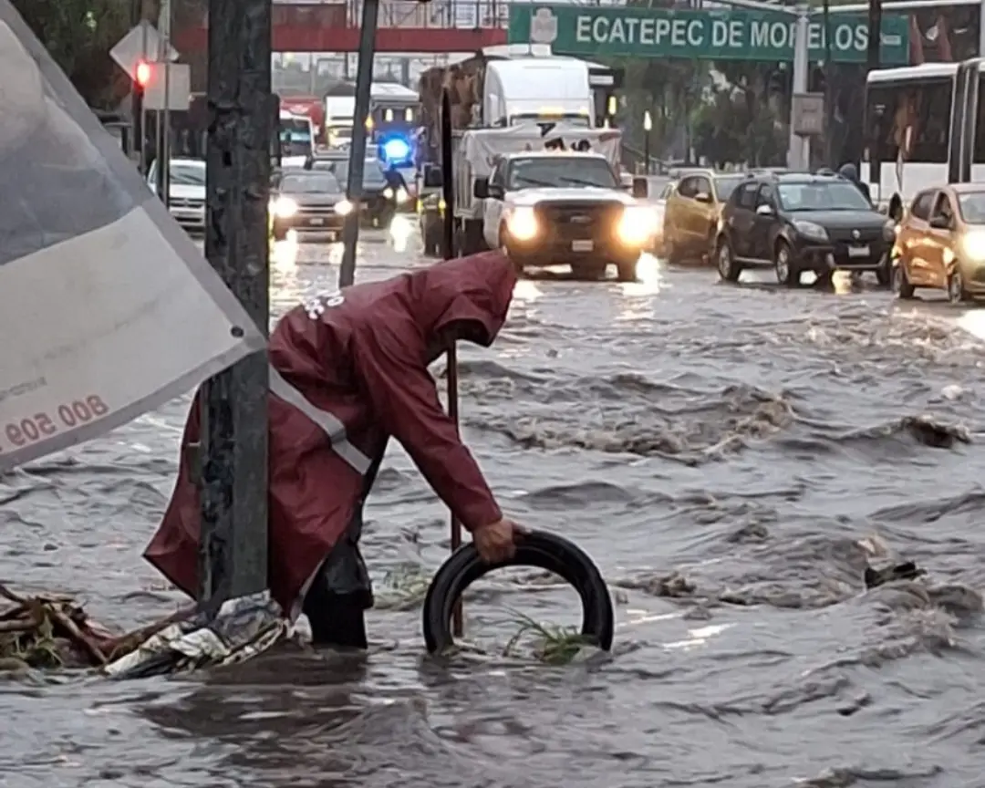Ecatepec puso en marcha el Operativo Tormenta para proteger a las comunidades más vulnerables. Imagen: GEM