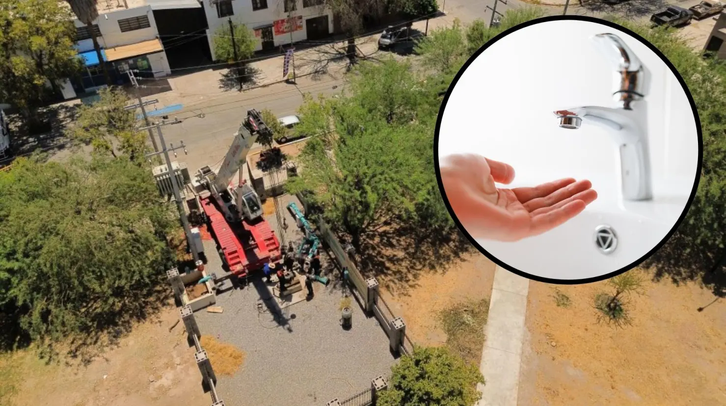 La zona Centro se verá afectada por el mantenimiento de la bomba. (Fotografía: Simas Torreón)