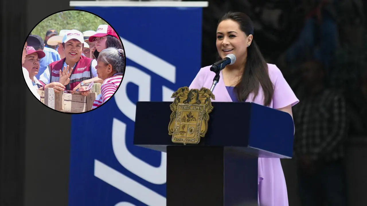 La dirigente estatal de Morena acusa a Tere Jiménez, gobernadora de Aguascalientes, de delitos electorales. Foto: Especial.