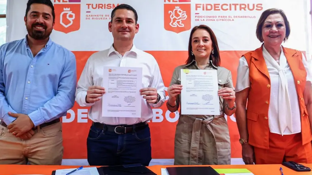 Turismo de Nuevo León y FIDECITRUS impulsan desarrollo rural rumbo al Mundial 2026