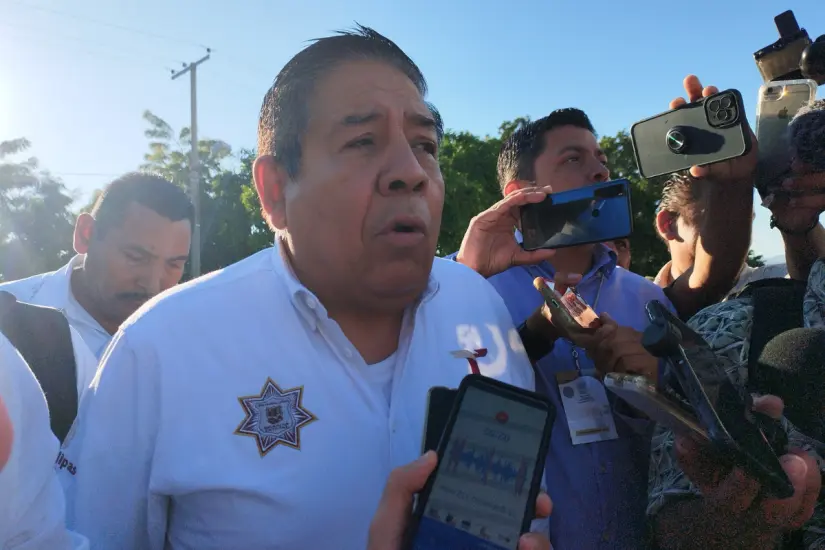 Sergio Hernando Chávez García, secretario de Seguridad Pública en Tamaulipas. Foto: Victoria Jiménez