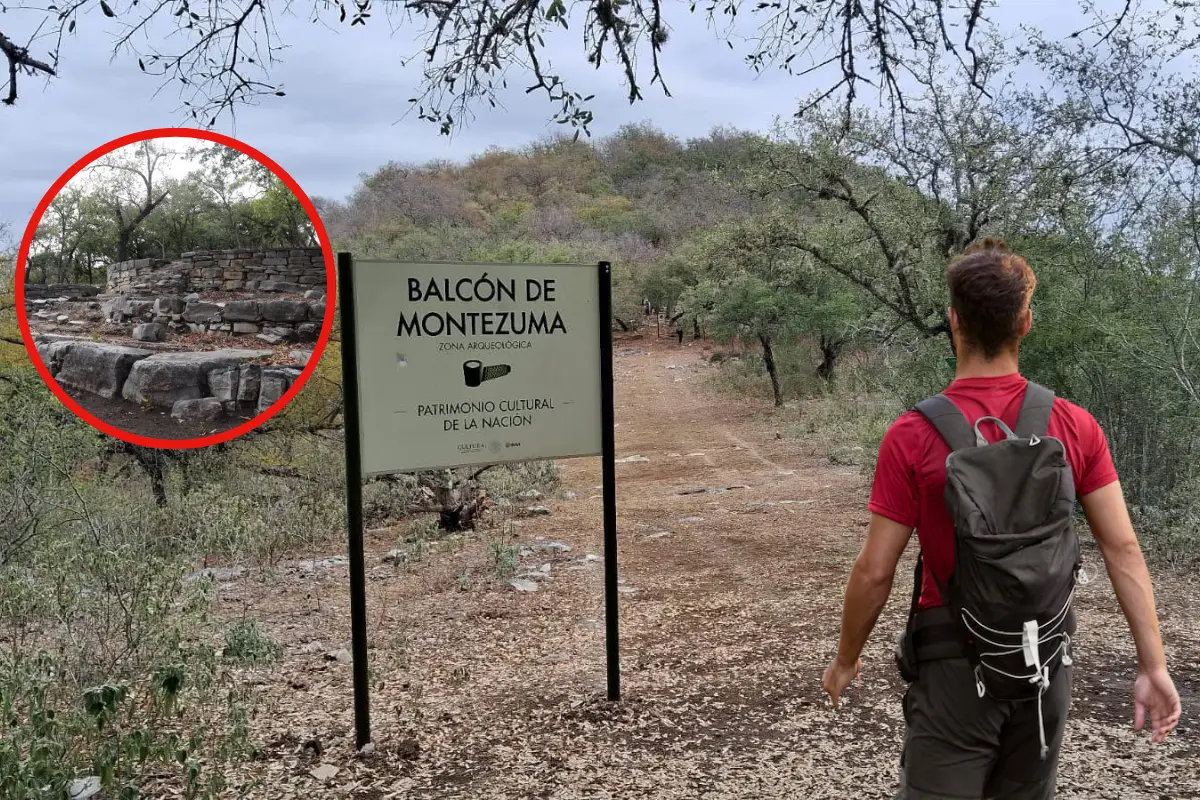 Conoce las ruinas de la zona Arqueológica del Balcón de Moctezuma | Foto: Daniel Espinoza