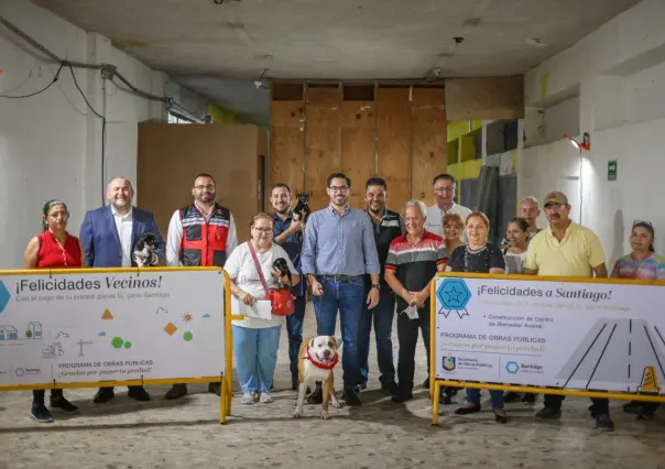 David de la Peña da inicio a construcción del primer centro animal en Santiago