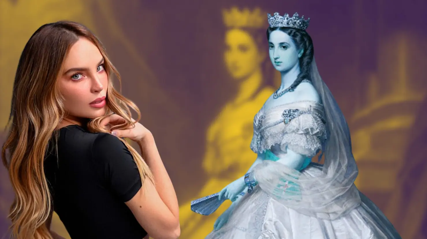 Belinda protagonizará a finales de año la serie Carlota, basada en la vida de la emperatriz de México. Foto. Canva.