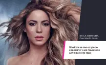 Shakira se cae en pleno concierto y así reaccionó ante miles de fans