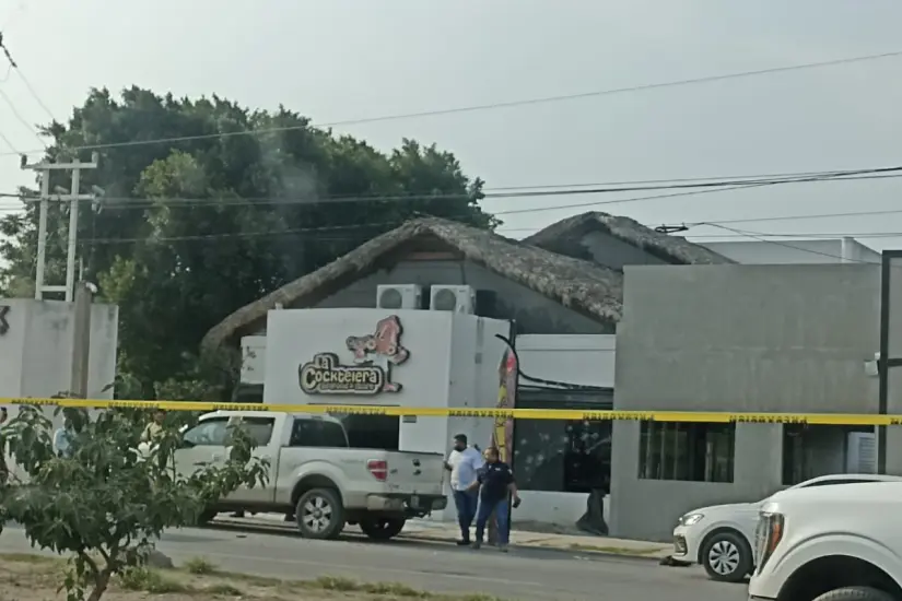 Elementos de la Guardia Estatal fueron atacados a balazos el pasado lunes en un conocido restaurante de Ciudad Victoria. Foto: Victoria Jiménez