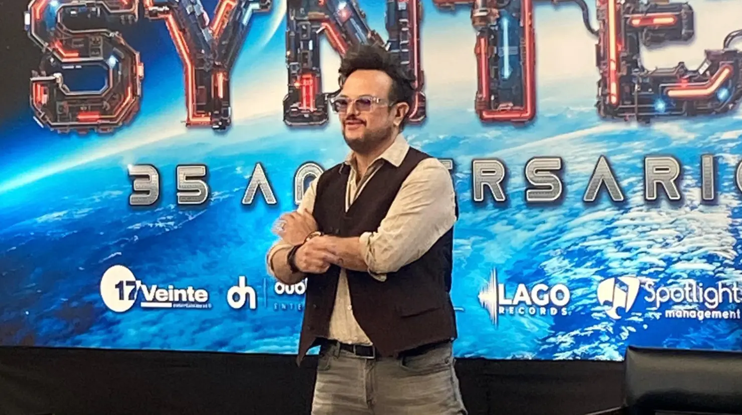 Aleks Syntek celebrará 35 años de carrera con concierto. Foto: Nayib Canaán