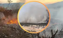 VIDEO | Impresionante incendio forestal en Tepehuanes este 20 de mayo; luchan decenas para controlarlo