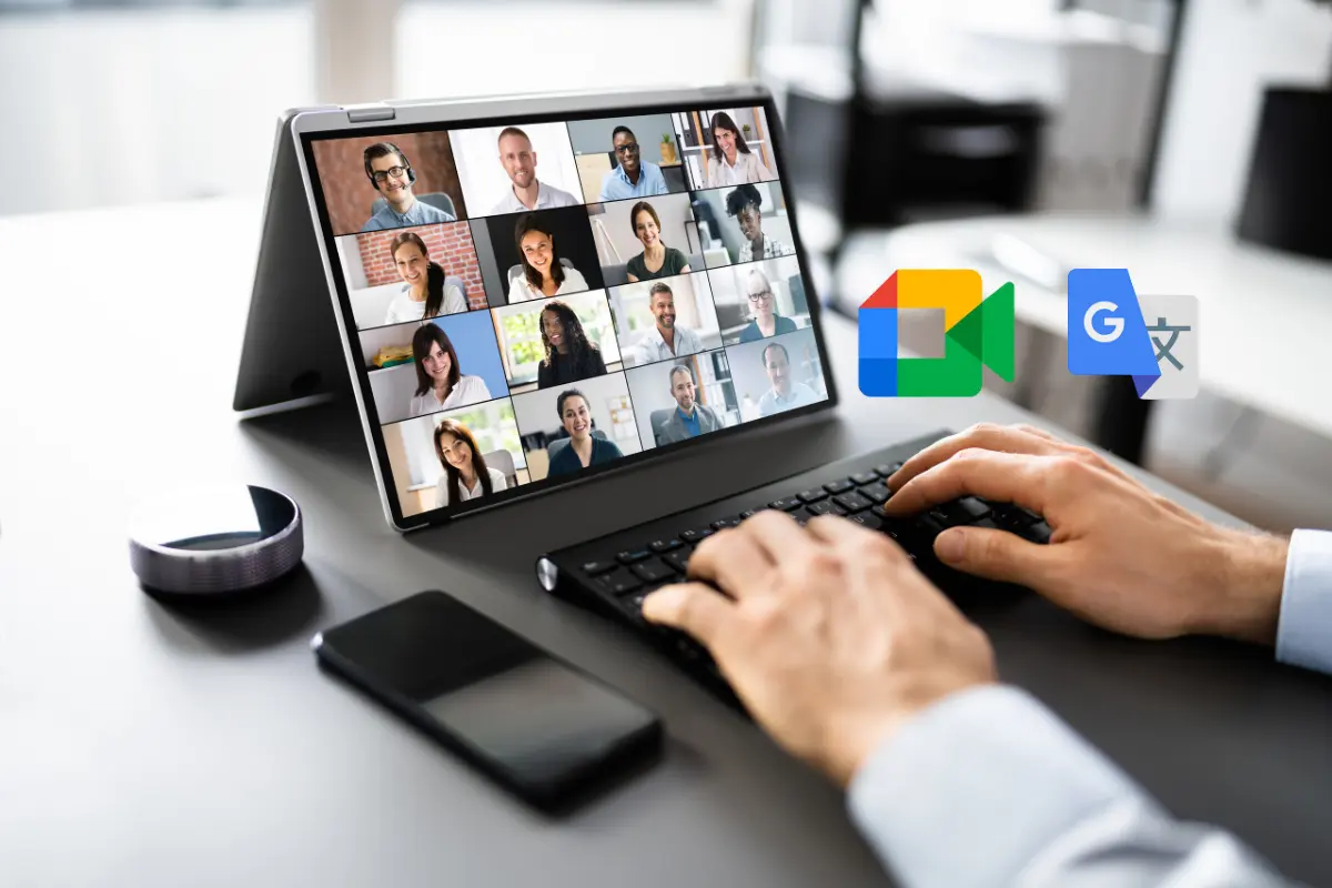 Con la nueva función de Google Meet, la traducción de voz en tiempo real transforma la manera de comunicarse. Foto: Google