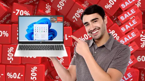 Liverpool tiene esta laptop HP de 15.6 pulgadas con el 55% de descuento