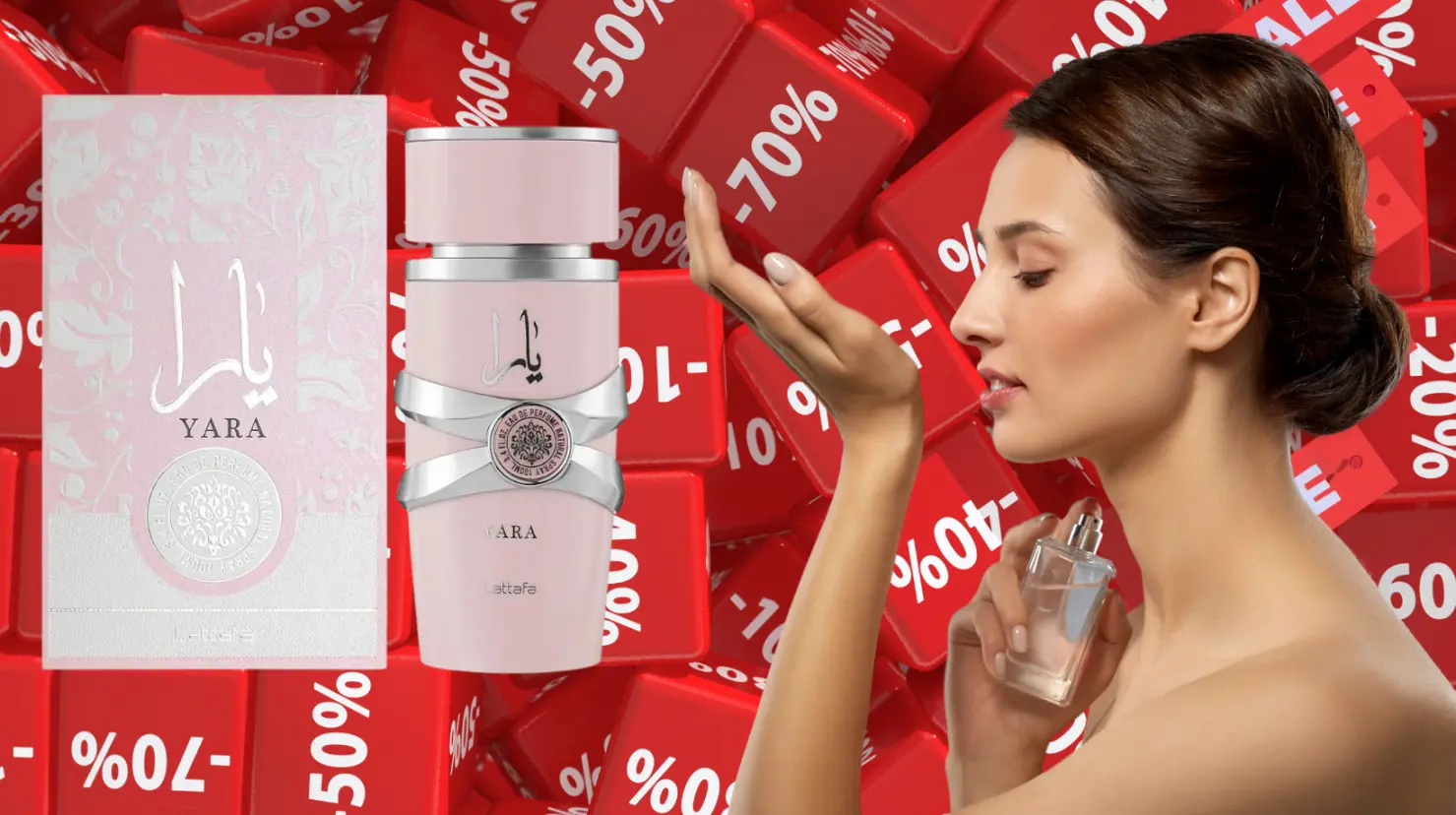Liverpool tiene este perfume árabe de Yara con el 50% de descuento. Foto: Canva | Liverpool.