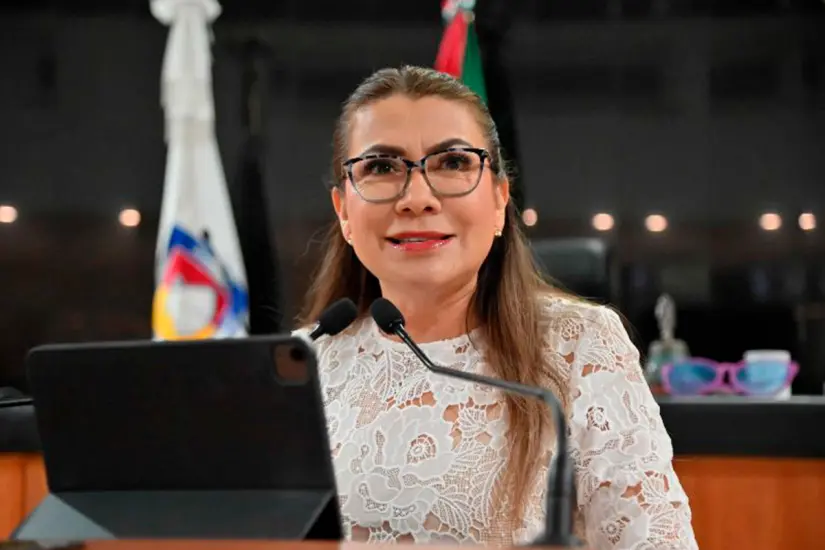 Lupita Saldaña. Foto: Congreso del Estado.