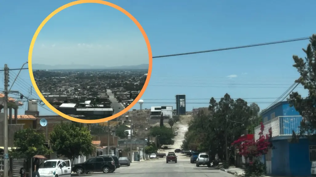 El cerro que es una alternativa de mirador en la ciudad de Durango