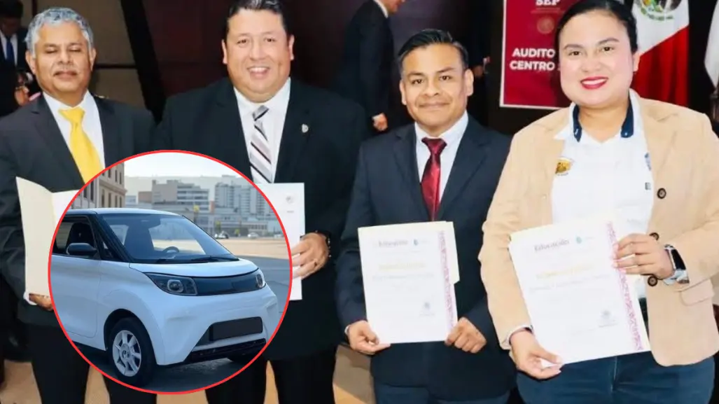 Ellos son los ingenieros tamaulipecos del proyecto Olinia, el primer auto eléctrico mexicano