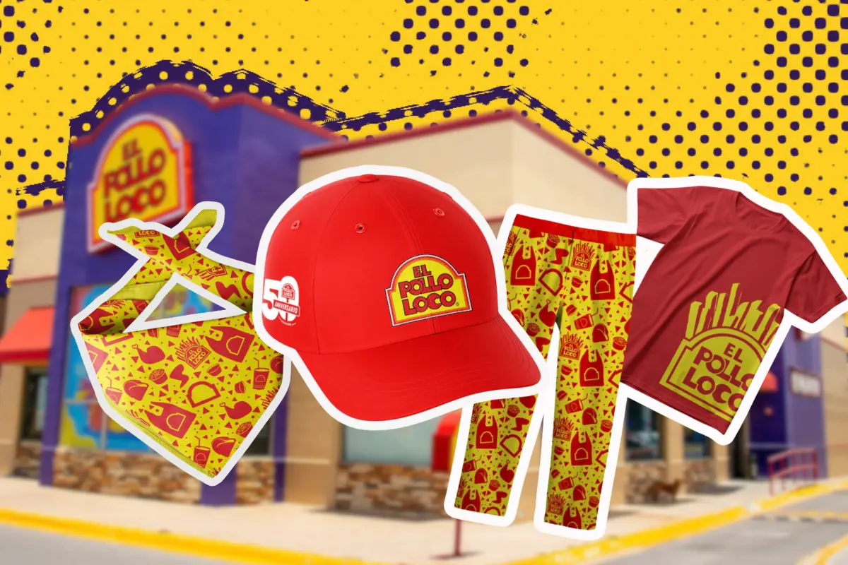 El Pollo Loco ha trascendido sus productos llevando a sus comensales mercancía con cosas característicos de la empresa/Foto: POSTA