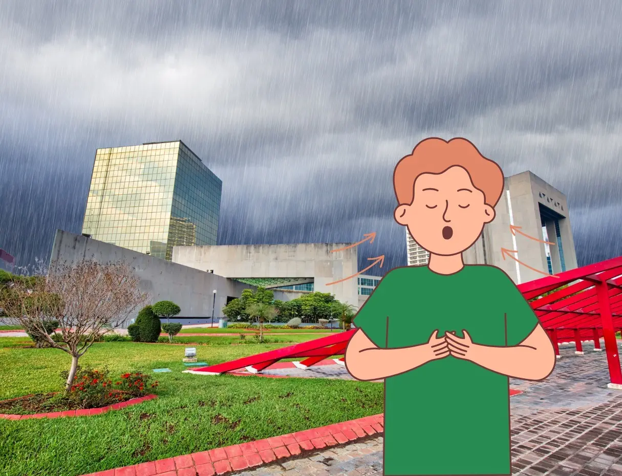 Estos episodios de lluvia son cruciales para limpiar el ambiente y ofrecer mejores condiciones para la salud. Foto: Canva.