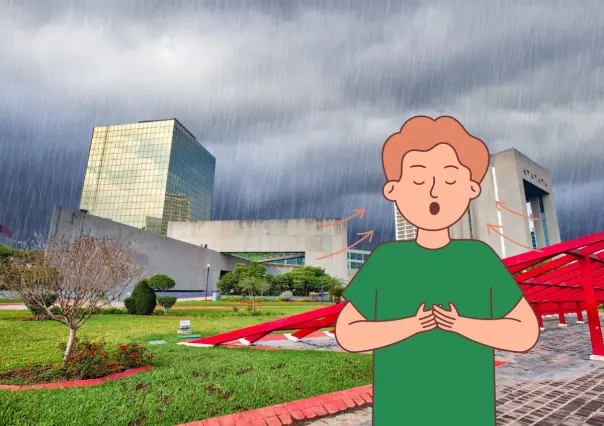 Lluvia mejora la calidad del aire en el área metropolitana de Monterrey