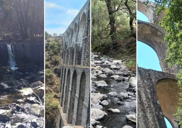 El río oculto con arcos de piedra que parece de otro mundo y está a solo 2 horas de CDMX